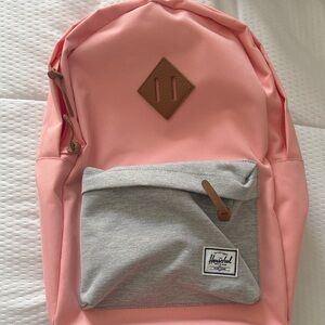 Herschel Supply Company Pink and Gray Backpack